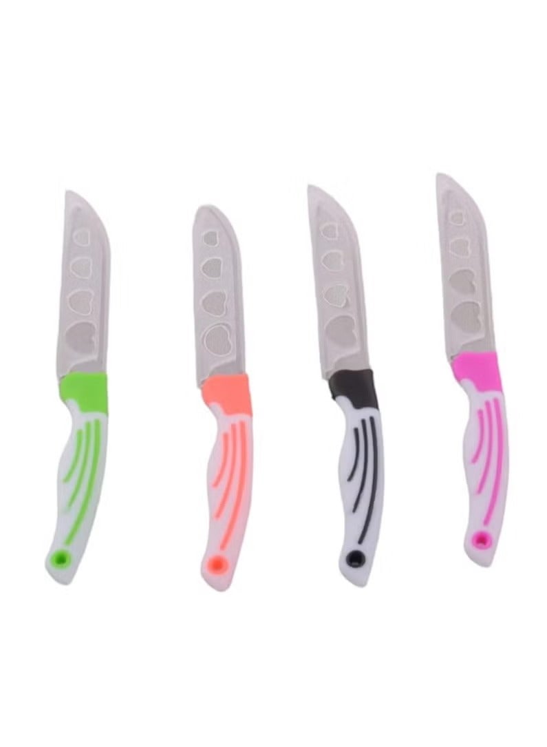 4-piece knife set, multi-colored and multi-purpose - Image 1